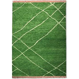 👉 Vloerkleed groen wol active Knotted 180x280cm 8718921045513