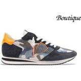 👉 Unisex stock blauw mannen Philippe Model TRPX Low Camouflage Heren