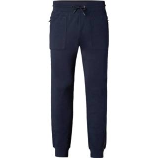 👉 Jogging broek XL effen donkerblauw male blauw katoen Profuomo Joggingbroek 8719064024397 2900057028034 8719064024403 2900057028027