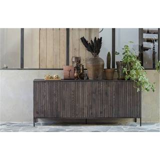 👉 Dressoir active New Gravure essen espresso 200cm 8714713150342