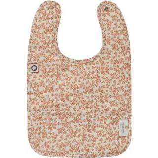 👉 Biologisch katoen beige Noppies Bib Botanical Fog 8719788634889