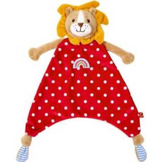 👉 Rood polyester jongens baby's SPIEGELBURG COPPENRATH Snuffeldoek leeuw BabyGlück, 4029753174758