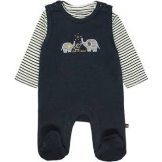 👉 Inkt cartridge biologisch katoen pasgeborene jongens blauw STACCATO romper+shirt donker 4065756184691