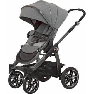 👉 Kinderwagen grijs zwart jongens kinderen Hartan Racer GTX met handrem gezellig (210) Framekleur 4015538079394