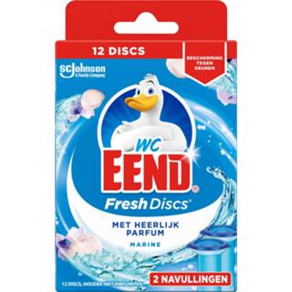 👉 Marine active 5x WC Eend Fresh Discs Navul Duo 72 ml 5000204074338