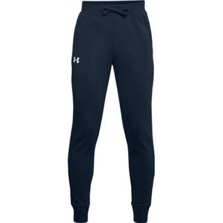 👉 Trainings broek blauw jongens Under Armour Rival Cotton Trainingsbroek