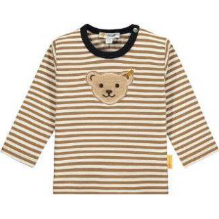 👉 Steiff hemd met lange mouwen tabak bruin