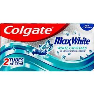 👉 Wit Colgate Max White Crystals 2x75 ml 8718951329010