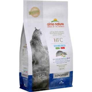 👉 Kattenvoer active Almo Nature HFC Senior Sterilized Zeebaars 1,2 kg 8001154003031