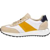 👉 Sneakers vrouwen patchwork MADE in Portugal oranje marine kaki wit beige geel Sneaker Studio W Kaki/Beige 4055708035652 4055708035720 4055708039025