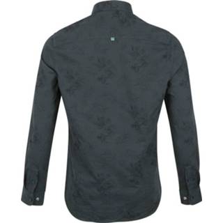 👉 Over hemd XXL male print groen katoen NZA Overhemd The Stones Donkergroen 8719608680454 2900054961020