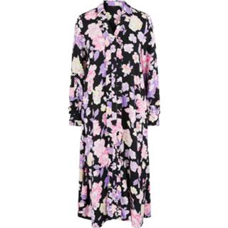 👉 Blousejurk viscose vrouwen zwart 'Copenhagen' 5715217822462