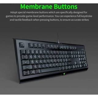 👉 Gaming keyboard zwart Razer Mouse Combo Cynosa 104 Keys Wired DeathAdder Essential 6400DPI Ergonomic Set Black