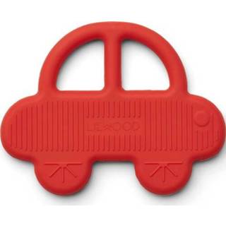 👉 Bijtring rood active Liewood gemma auto - apple red 5713370959773