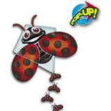 👉 Active vrouwen Rhombus Pop-Up Lady Bug Vlieger 8712051220314