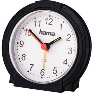 👉 Wekker zwart wit active Hama Classic Geluidsarm Zwart/wit 4047443409348