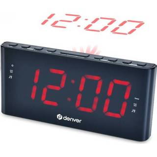 FM-radio active DENVER® met 180 graden tijdprojectie en 2 alarmtijden 5706751060137