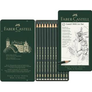 👉 Potlood active Faber Castell FC-119065 9000 Art Set 4005401190653