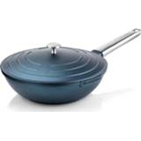 👉 Wokpan blauw active Westinghouse Performance Series - Wok met Deksel 28 cm 6011604241205