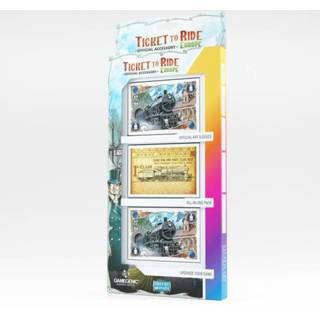 👉 Shirt sleeves Ticket To Ride EU Art (168 stuks) 4251715410493
