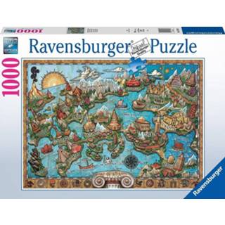 👉 Puzzel legpuzzels Geheimzinnig Atlantis (1000 stukjes) 4005556167289