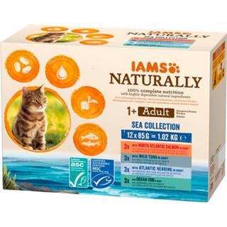 👉 Active Iams Naturally Multipack Adult Sea Collection 12 x 85 gr 8710255167169