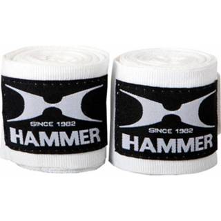 👉 Hammer Boxing Bandages - Per Paar - Wit