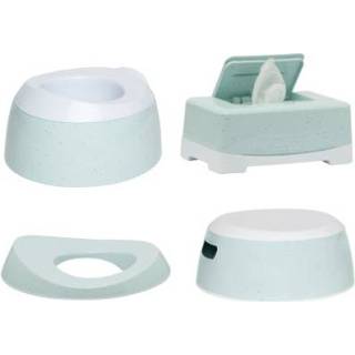 👉 Spikkel jongens groen baby's Luma ® Baby care Toilet Training Set Spikkels mint 8714929002497