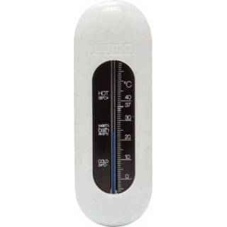 👉 Thermo meter meisjes wit baby's Luma ® Baby care Bad Thermometer Spikkels White 8714929002114