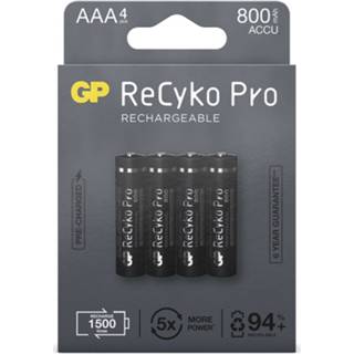 👉 Batterij active GP Recyko Oplaadbaar Pro Aaa A4 800mah 4891199199929