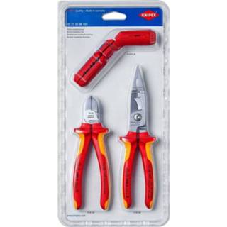 👉 Gereedschapset Knipex 00 31 30 BK V01 Gereedschapsset 3-delig 4003773086574