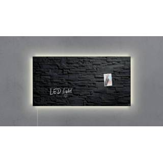 👉 Leisteen active Sigel SI-GL407 Glasmagneetbord Artverum LED 910x460x15 4004360825927