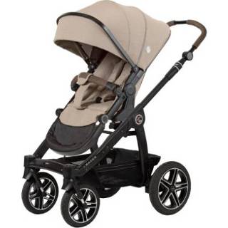 👉 Kinder wagen biologisch katoen jongens beige kinderen zwart Hartan Kinderwagen Racer GTX bellybutton duinen (214) Framekleur 4015538080420
