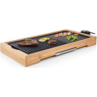 👉 Grill XL active Tristar BP-2641 Bamboo 2200W 8713016053831