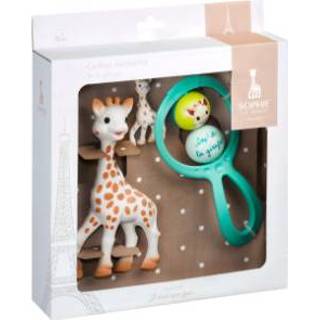 👉 Rammelaar kleurrijk jongens VULLI Sophie la girafe® geboortegeschenkset met girafe®, 1 Swing, sleutelhanger 3056560103245