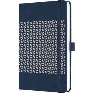 👉 Notitieboek active Sigel SI-JN205 Jolie Impress A5 Hardcover Gelinieerd 'Midnight Blue' 4004360822155