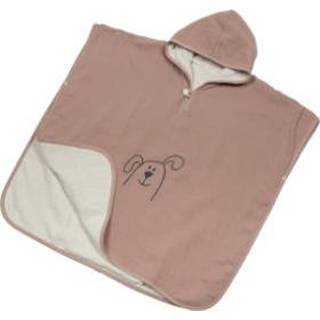 👉 Badponcho meisjes roze Be 's Collection Mousseline Oud 2-5 Jaar 4038148670706