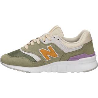 👉 Lage sneakers suède vrouwen groen New Balance 997H 8720251369016