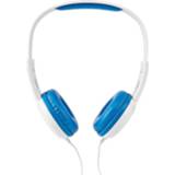 👉 Koptelefoon blauw wit active Nedis HPWD4200BU Bedrade 1,2 M Ronde Kabel On-ear Blauw/wit 5412810327911