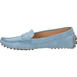 👉 Moccasins suède vrouwen blauw Fred de la Bretoniere Billy mocassins & loafers 8720251487666 872025148766