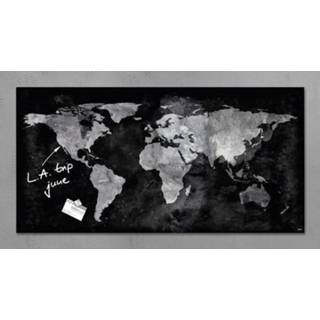 👉 Wereldkaart active Sigel SI-GL270 Glasmagneetbord Artverum 910x460x15mm 4004360836060