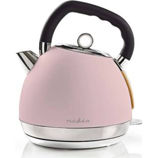 👉 Waterkoker roze Nedis - 0.70 M 5412810273775