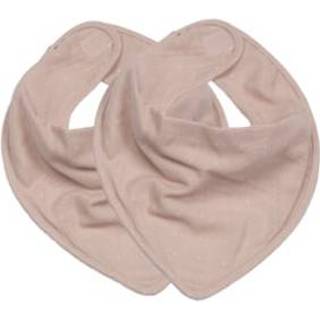 👉 Meisjes roze Be 's Collection Kwijlslabbetje 2 Pakjes 4038148801629