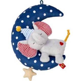 👉 Muziekdoosje polyester baby's SPIEGELBURG COPPENRATH Muziekdoos Olifant in de maan BabyGlück 4029753174765