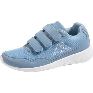👉 Sneakers synthetisch bijzonder flexibel blauw effen vrouwen Sneaker Kappa Lichtblauw 4056142960029
