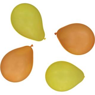 👉 Ballon oranje geel HEMA Ballonnen 23cm Oranje/geel - 20 Stuks 8720354030790