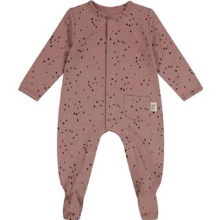 Jumpsuit roze bamboe elastaan HEMA Newborn Met Gevlekt (roze)