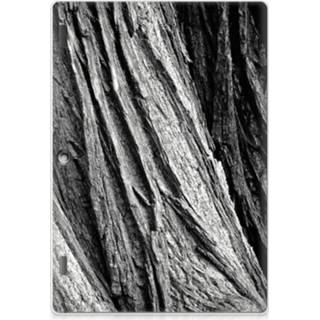 👉 Tablethoes grijs silicone Tablet Hoes Lenovo Tab 10 | 2 A10-30 Boomschors 8720632157355