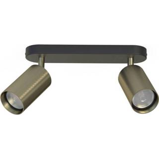 👉 Opbouwspot zwart goud active Nowodvorski Dubbele Eye met 8817 5903139881791