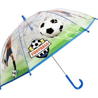 👉 Paraplu polyester junior geen personage taal transparant kinderen rond Chanos Voetbal 45 cm 5203199096297